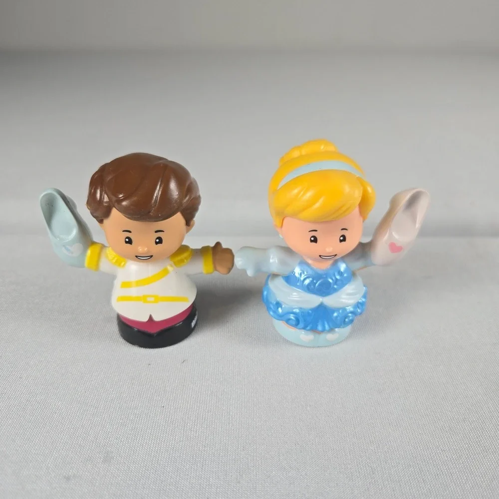 Little People Disney Princess Cinderella Prince Charming Figure Set Fisher Price